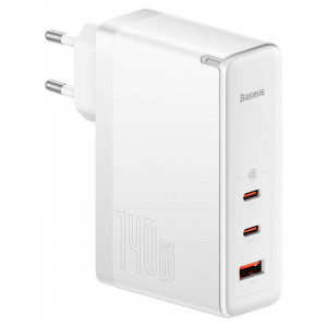 Incarcator telefon de perete Baseus GaN5 Pro 2xUSB-C + USB, 140W