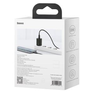 Incarcator Telefon Rapid Baseus Super Si 1C 25W (Negru) CCSP020101