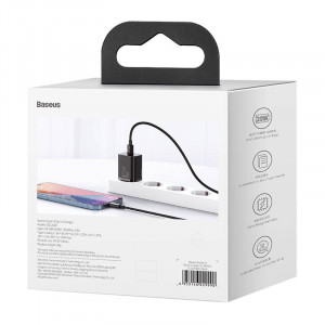 Incarcator rapid USB-C Baseus Super Si 1C 20W (negru) CCSUP-B01 - Img 8