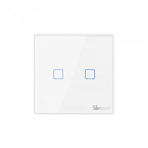 Intrerupator smart dublu wireless Sonoff