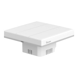 Intrerupator Smart de Perete Wi-Fi 3 Canale Sonoff TX T5-3C-86 (Alb)