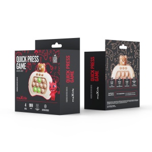 Joc Popit Pentru Copii Portabil Maxlife MXPS-100, 4 Moduri, 999 Nivele (Ursulet)