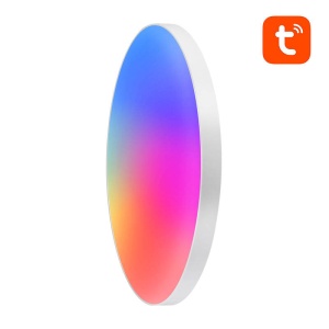 Plafoniera LED Smart WiFi/Bluetooth 32cm 16M RGBCW Gosund LB11 1920lm Tuya + Telecomanda (Alb)