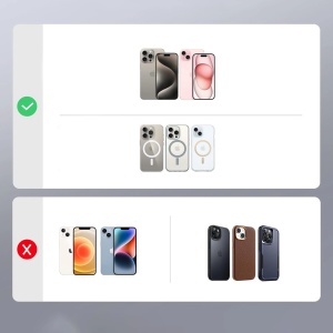 Portofel Wallet Magnetic cu Suport Smartphone Ugreen 45165 MagSafe (Negru)