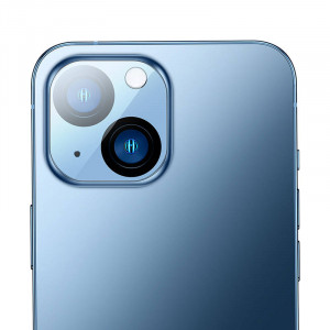 Protector de lentile Baseus 0.3 mm pentru iPhone 14/14 Plus (2 buc) SGQK000702 - Img 1