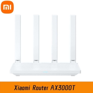 Router WiFi 6 Xiaomi Mi Router AX3000T Dual-Band, Gigabit (Alb) EU