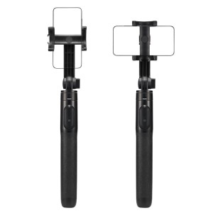 SelfieStick Trepied Telescopic + Telecomanda Bluetooth Spigen S560W negru