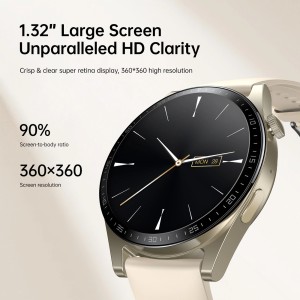 Smartwatch Bluetooth Joyroom JR-FC2 Classic Series IP68 Display 1.32 Inch (Gold)
