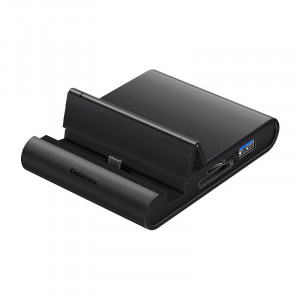 Statie Andocare Hub USB-C Pentru Smartphone Baseus Pro Mate, PD, 100 W (negru) 