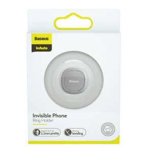 Suport inel Baseus Invisible Ring pentru smartphone-uri (argintiu) 