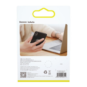 Suport inel Baseus Invisible Ring pentru smartphone-uri (gri inchis)