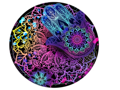 Mousepad Colorat multicolor 20 x 20 cm