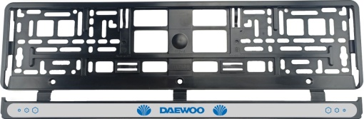 Set 2 bucati, suport numar inmatriculare Daewoo