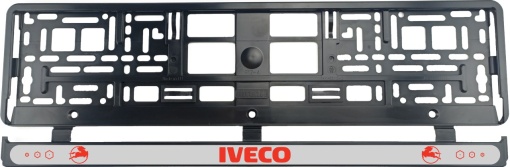 Set 2 bucati, suport numar inmatriculare IVECO IV