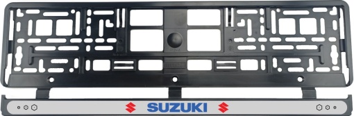 Set 2 bucati, suport numar inmatriculare Suzuki