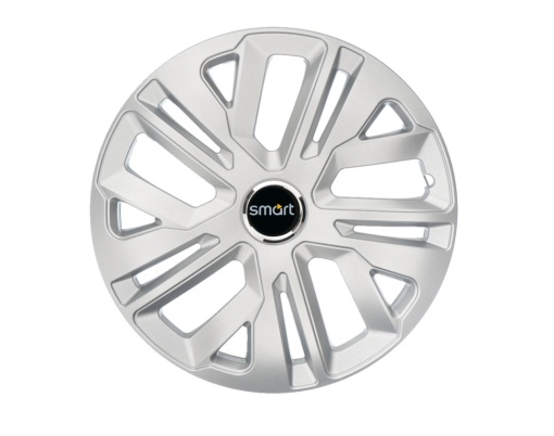 Set 4 capace roti 15`` Raven Gri, Compatibile cu SMART