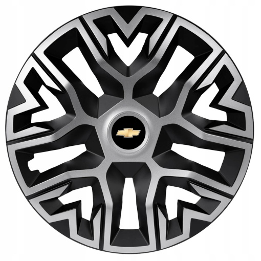 Set 4 Capace Roti 16 `` Best Gri-Negru, Compatibile Cu Chevrolet