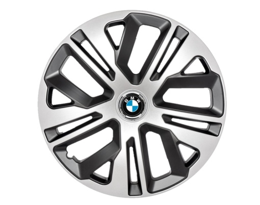 Set 4 capace roti 16`` Raven Gri-Negru, Compatibile cu BMW,