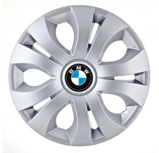 Set 4 Capace Roti Autohelix MSA® potrivite jantelor de 14 inch, Compatibil Cu BMW, model Top Gray