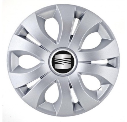 Set 4 Capace Roti Autohelix MSA® potrivite jantelor de 16 inch, Compatibil Cu Seat, model Top Gray