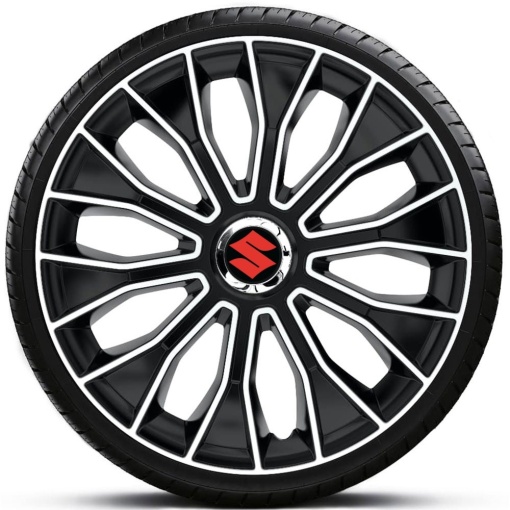 Set 4 Capace Roti Autohelix MSA®, potrivite jantelor de R15, pentru Suzuki, model VOLTEC PRO