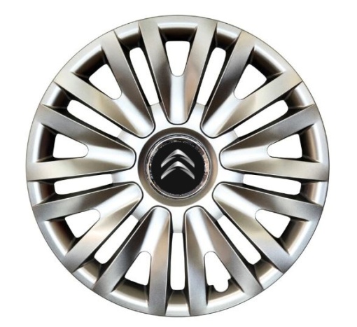 Set 4 Capace Roti Autohelix MSA® R15, Potrivite Jantelor de 15 inch, Pentru Citroen, Model 313