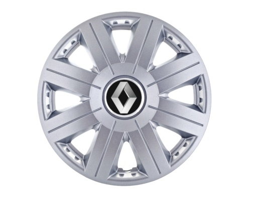 Set 4 capace roti Cosmos cromat R16 pentru gama auto Renault