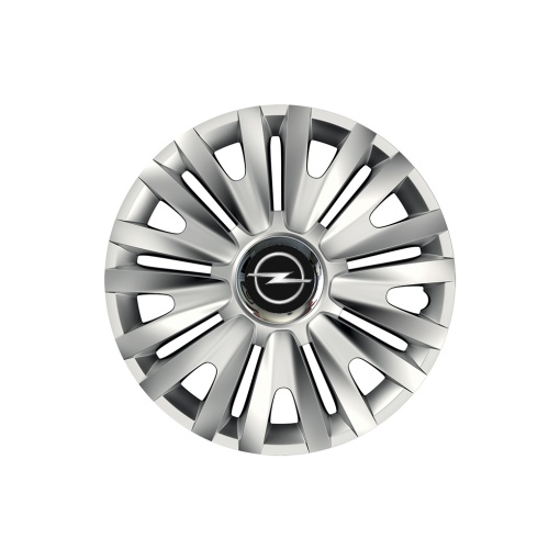 Set 4 capace roti Cu Inel Cromat Royal R15 pentru gama auto Opel