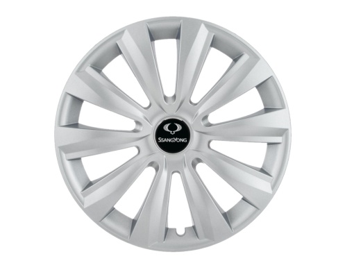 Set 4 capace roti Delta cromat R14 pentru gama auto SsangYong