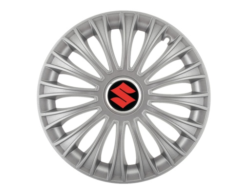 Set 4 capace roti Dino cromat R15, pentru gama auto Suzuki