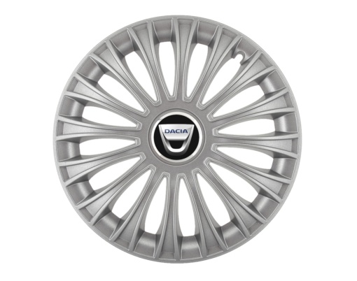 Set 4 capace roti Dino cromat R16 pentru gama auto Dacia