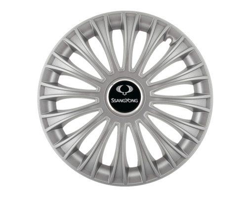 Set 4 capace roti Dino cromat R16 pentru gama auto SsangYong