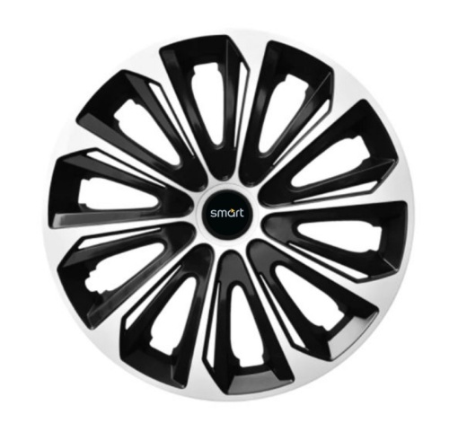 Set 4 capace roti Extra strong silver R14 pentru gama auto Smart