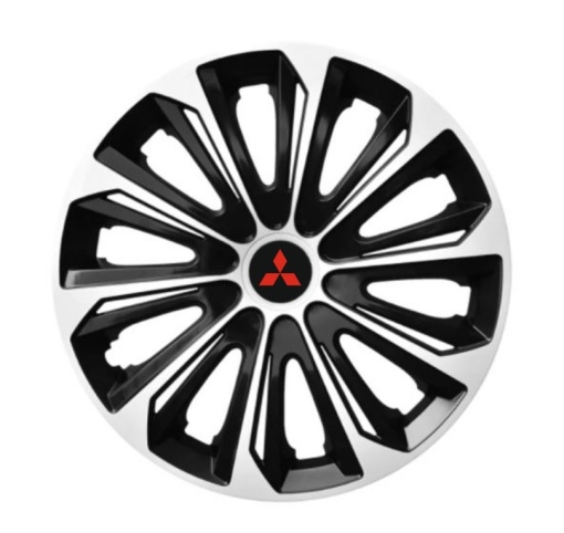 Set 4 capace roti Extra strong silver R15 pentru gama auto Mitsubishi