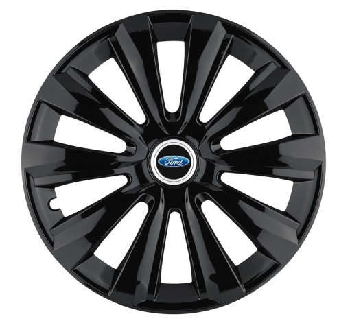 Set 4 Capace Roti, potrivite jantelor de R16, pentru Ford, model delta negru