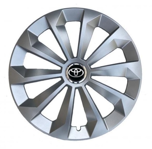 Set 4 Capace Roti, potrivite jantelor de R16, pentru Toyota, model fame cromat