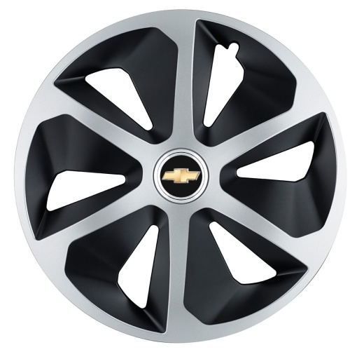 Set 4 capace roti Roco Gri-Negru R17 pentru gama auto Chevrolet