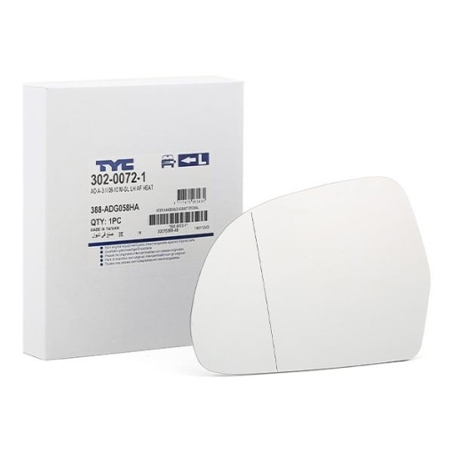 Sticla Oglinda Stanga Tyc Audi A6 C6 2008-2011 302-0072-1