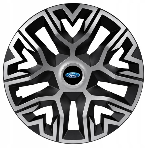 Set 4 Capace Roti 15 `` Best Gri-Negru, Compatibile Cu Ford