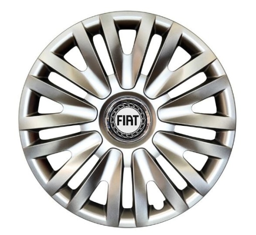 Set 4 Capace Roti Autohelix MSA® R15, Potrivite Jantelor de 15 inch, Pentru Fiat, Model 313