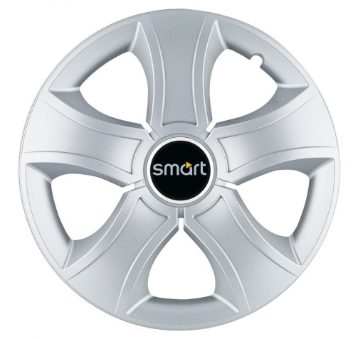 Set 4 Capace Roti Bis Gri R15, pentru Smart