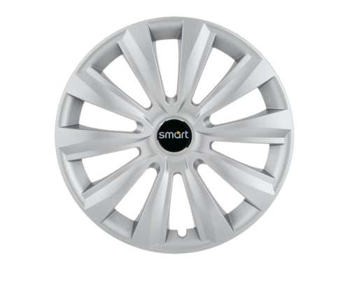 Set 4 capace roti Delta cromat R14 pentru gama auto Smart