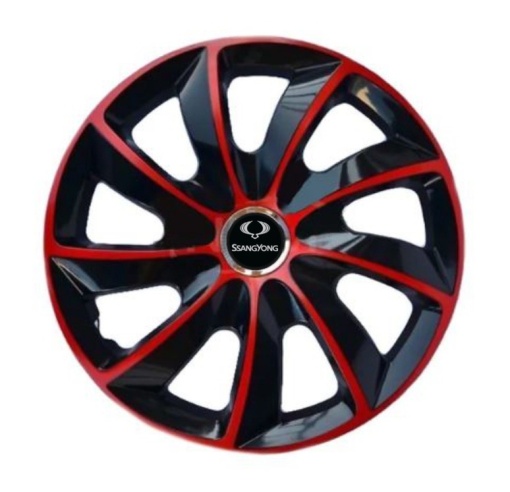 Set 4 capace roti Extra Stig Red R17 pentru gama auto SsangYong