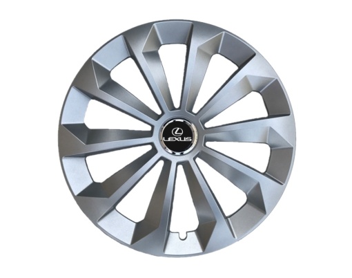 Set 4 capace roti Fame cromat R15 pentru gama auto Lexus