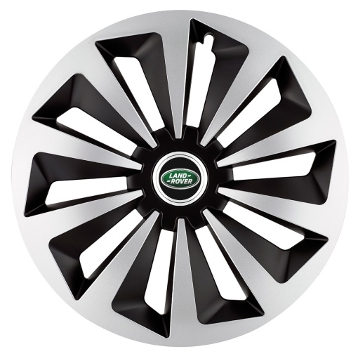 Set 4 capace roti Fox Gri-Negru R17 pentru gama auto Land Rover