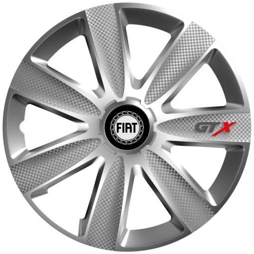 Set 4 Capace Roti GTX Gri R15, Pentru Ford
