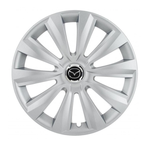 Set 4 Capace Roti, potrivite jantelor de R16, pentru Mazda, model delta cromat