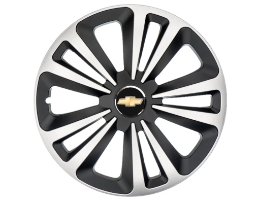 Set 4 Capace Roti Terra Gri-Negru R15, pentru gama auto Chevrolet