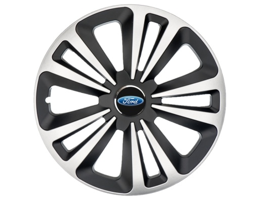 Set 4 Capace Roti Terra Gri-Negru R15, pentru gama auto Ford