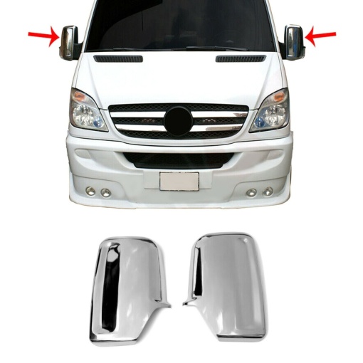 Ornamente Crom Carcase Oglinzi Volkswagen Crafter 2006→ 0280